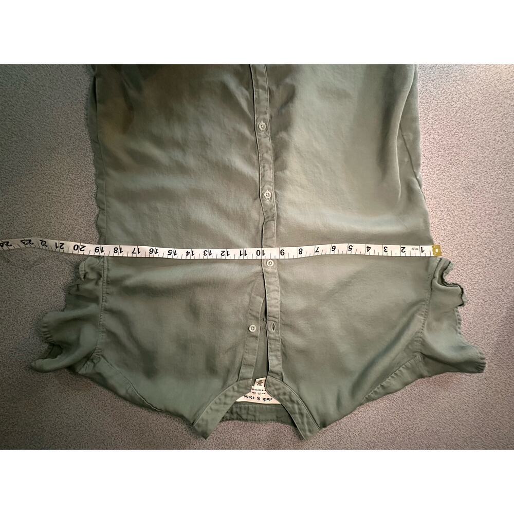 Cloth & Stone | Size: Xsmall | Flutter Sleeve But… - image 4